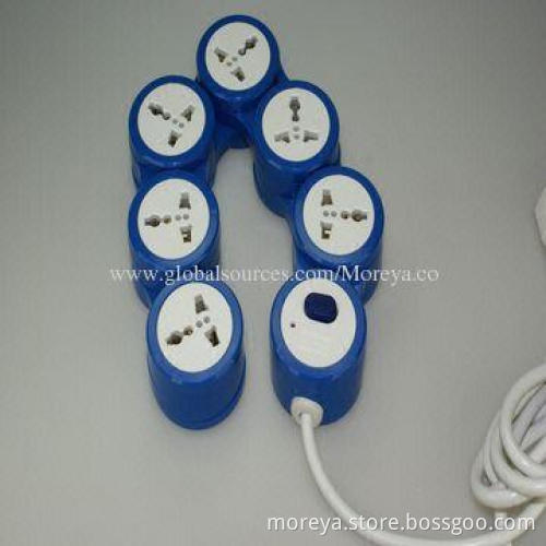360-degree flexible universal extension socket